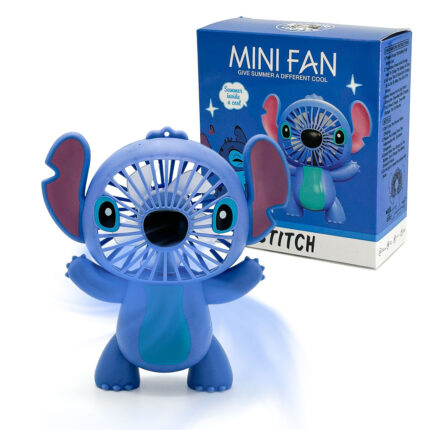 Mini Ventilateur USB Stitch – Design Mignon et Fonctionnel – مروحة محمولة