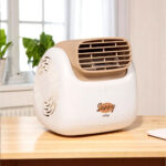 ⁦Sunny Climatiseur Portable Rechargeable Design Vintage – مبرد مكتب محمول⁩ - الصورة ⁦3⁩