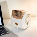 ⁦Sunny Climatiseur Portable Rechargeable Design Vintage – مبرد مكتب محمول⁩ - الصورة ⁦4⁩
