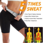 ⁦Leggings Sauna d’entraînement Taille Haute pour Femmes – شورت تعرق للنساء⁩ - الصورة ⁦6⁩