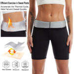 ⁦Leggings Sauna d’entraînement Taille Haute pour Femmes – شورت تعرق للنساء⁩ - الصورة ⁦2⁩
