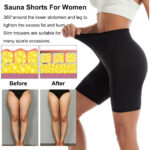 ⁦Leggings Sauna d’entraînement Taille Haute pour Femmes – شورت تعرق للنساء⁩ - الصورة ⁦3⁩