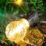 ⁦Lampe de Camping Solaire étanche et Rechargeable 3 modes d’éclairage T01-B – مصباح محمول بالطاقة الشمسية⁩ - الصورة ⁦4⁩