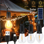 ⁦Lampe de Camping Solaire étanche et Rechargeable 3 modes d’éclairage T01-B – مصباح محمول بالطاقة الشمسية⁩ - الصورة ⁦2⁩