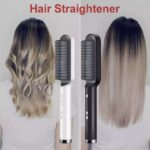 ⁦Brosse à cheveux chauffante en céramique 6 niveaux de chaleur 360° – Lisseur HQT-909B⁩ - الصورة ⁦7⁩