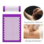 ⁦Coussin et Tapis Massage en Polymère d’acupression avec Sac de Rangement – بساط تدليك مع وسادة وحقيبة متنقلة⁩ - الصورة ⁦7⁩