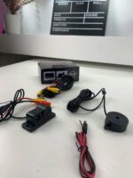⁦Kit de caméra de recule avec capteur de de stationnement – كاميرة خلفية مع رادار خلفي⁩ - الصورة ⁦5⁩