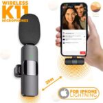 K11 Microphone-cravate sans fil Recording Audio Video Androïd / iPhone