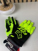 ⁦Gants Fox Racing pour motocross, tactiles – قفازات فوكس ريسينغ للدراجات النارية⁩ - الصورة ⁦9⁩