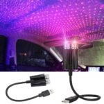 ⁦Double Projecteur Étoilé LED pour Intérieur de Voiture USB – إضاءة سقف السيارة⁩ - الصورة ⁦8⁩