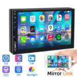 DVD Mp5 7 pouces écran tactile. USB AUX . SD. BT. miroir link G-1001