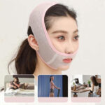 ⁦Masque pour visage V Face avec ceinture liftante A929 – قناع شد الوجه للنساء⁩ - الصورة ⁦6⁩