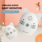 ⁦Monitor audio sans fil bidirectionnel pour chambre d’enfants V30 – جهاز مراقبة نوم الطفل⁩ - الصورة ⁦3⁩