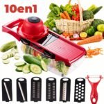 Mandoline Coupe-Légumes 10 en 1 – قطاعة خضروات