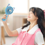 ⁦Mini Ventilateur de Poche Design Mignon – مروحة محمولة⁩ - الصورة ⁦4⁩