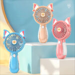 ⁦Mini Ventilateur de Poche Design Mignon – مروحة محمولة⁩ - الصورة ⁦2⁩
