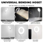 ⁦Lampe LED USB de Lecture à Commande Vocale – مصباح يعمل بالصوت⁩ - الصورة ⁦4⁩