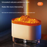 ⁦Humidificateur Volcano et Diffuseur de flamme Colorée 300ml – معطر جو على شكل بركان⁩ - الصورة ⁦5⁩