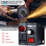 ⁦Régulateur de tension SCR AC 230V 4000W⁩ - الصورة ⁦7⁩
