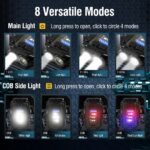 ⁦Mini Lampe de Poche Porte-Clés Étanche WD-086 – مصباح محمول⁩ - الصورة ⁦5⁩