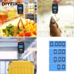 ⁦Balance à bagages numérique portable avec écran LCD 50KG/10G WH-A08⁩ - الصورة ⁦9⁩