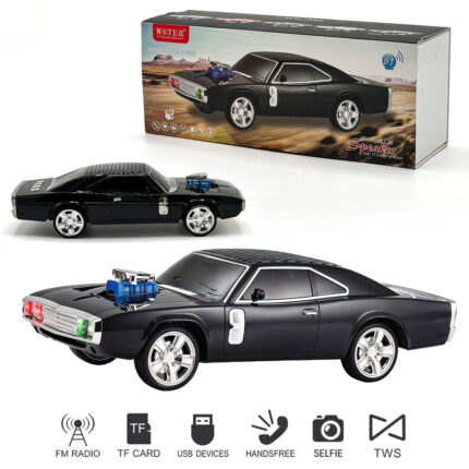 Voiture Haut-Parleur Bluetooth Sans Fil Rechargeable WSTER CAR 1968 – سيارة مكبر صوت بلوتوث لاسلكي