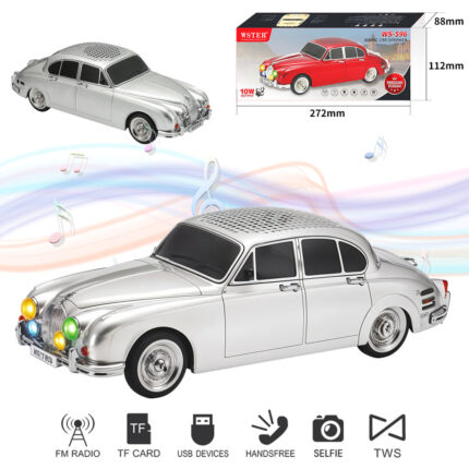 Haut-parleur de Voiture de Musique sans Fil 10W avec Modes de Lecture Multiples – مكبر صوت سيارة موسيقي