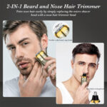 ⁦Tondeuse à Cheveux Professionnelle et Pratique 3 en 1 – آلة حلاقة ثلاثية الرؤوس⁩ - الصورة ⁦6⁩