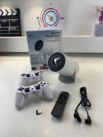 ⁦Projecteur de Jeux Intelligent a Haute Résolution avec Deux Manettes – مشغل ألعاب وجهاز عرض على الحائط⁩ - الصورة ⁦8⁩