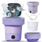 Mini Machine à Laver Pliable et Portable 3 Modes avec Fonction Déshydratation – غسالة ملابس محمولة
