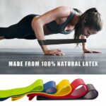 ⁦Bande 5Pcs de résistance élastique extensible pour l’entraînement⁩ - الصورة ⁦5⁩