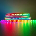 ⁦5M Bandes LED RGB 12V pour éclairage intérieur et extérieur⁩ - الصورة ⁦2⁩