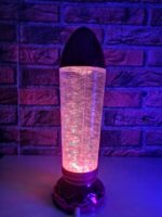 ⁦Lampe LED flocon de neige magique rotatif RGB⁩ - الصورة ⁦5⁩