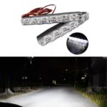 ⁦Feux de jour anti-brouillard Standard pour voiture 2 pcs ,10 led⁩ - الصورة ⁦5⁩
