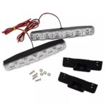 ⁦Feux de jour anti-brouillard Standard pour voiture 2 pcs ,10 led⁩ - الصورة ⁦6⁩