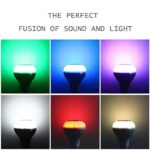 ⁦Ampoule Bluetooth Avec Haut-Parleur Rgb Télécommande SansFil⁩ - الصورة ⁦10⁩