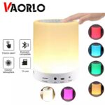 ⁦Haut-parleur Bluetooth + veilleuse tactile LED colorée /AUX / TF CART/USB⁩ - الصورة ⁦3⁩