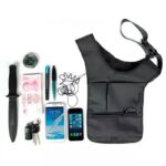 ⁦Sacoche sous-bras Anti-vol Multi-Poche Design Élégant Pour Voyage Quotidien⁩ - الصورة ⁦3⁩