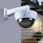 ⁦Lampe de Surveillance extérieure solaire Anti-vol, capteur de mouvement PIR à Induction humaine⁩ - الصورة ⁦8⁩