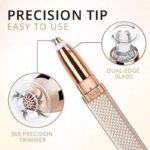 ⁦Facial Hair Remover 2 in 1 Eyebrow Trimmer⁩ - الصورة ⁦3⁩