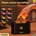 ⁦Flame Diffuseur d'huile essentielle et d'arôme pour aromathérapie⁩ - الصورة ⁦2⁩
