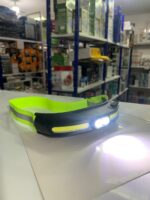 ⁦Lampe frontale transfrontalier étanche lumière forte COB double source de lumière TYPE-C⁩ - الصورة ⁦3⁩