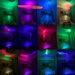 ⁦Projecteur LED Effet Étoilé avec Projection Multicolore RGB USB - مصباح عرض ليلي مع تأثير النجوم وألوان متعددة⁩ - الصورة ⁦4⁩