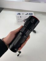 ⁦Lampe Torche 100W avec Batterie Lithium 18650*3 Portée de 1 à 1,5 km, mise au point réglable – مصباح يدوي عالي الطاقة مع بطارية ليثيوم⁩ - الصورة ⁦16⁩