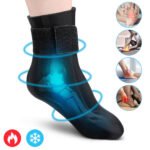 Poche de glace pour cheville en gel chaud et froid pour soulager les douleurs