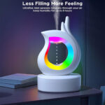 ⁦Humidificateur antigravité et haut-parleur Bluetooth RGB en forme de goutte d’eau – معطر جو ومكبر صوت⁩ - الصورة ⁦5⁩