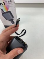 ⁦Chargeur Voiture 4en1 Rétractable 120W avec toit Starlight pour téléphones iOS et Android- شاحن سيارة متعدد المنافذ⁩ - الصورة ⁦8⁩