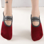 ⁦Paires Chaussettes de Yoga pour Femme Antidérapantes⁩ - الصورة ⁦3⁩