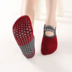 ⁦Paires Chaussettes de Yoga pour Femme Antidérapantes⁩ - الصورة ⁦4⁩