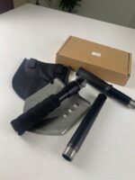 ⁦Pelle Pliante ‎Acier à haute teneur en carbone avec 3 Combinaisons de Longueur – مجرفة متعددة الإستعمالات⁩ - الصورة ⁦7⁩